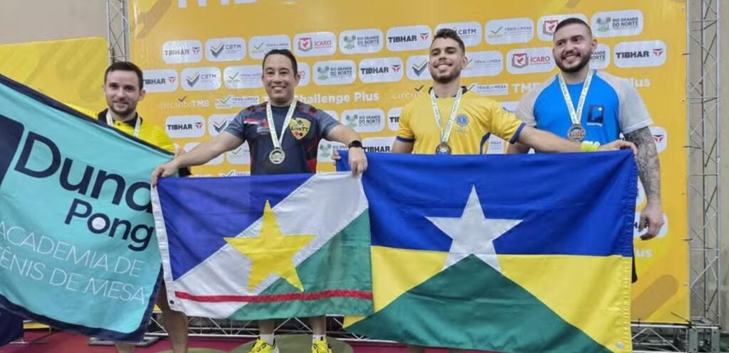 Atletas de Roraima conquistaram quatro medalhas. Foto: Divulgação