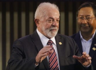 Lula apoiou o presidente da Bolívia, Luis Arce, após tentativa de golpe