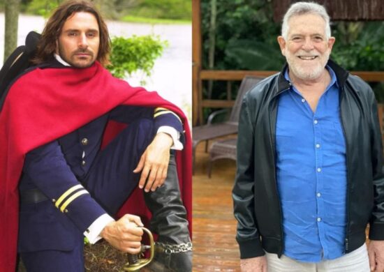 Os atores Murilo Rosa e José de Abreu. Imagem: Divulgação/TV Globo