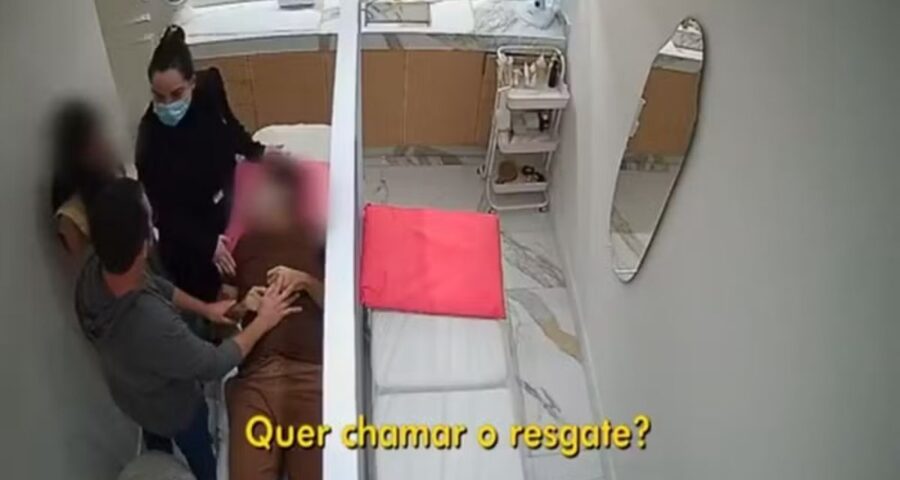 Após peeling de fenol, Henrique passou mal e morreu pouco depois. Imagem: Reprodução/TV Globo
