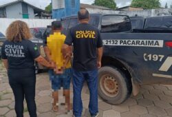 Prisão de homem em Roraima