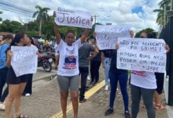 Protesto pede por justiça em Boa Vista