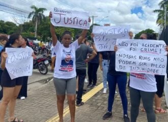 Protesto pede por justiça em Boa Vista