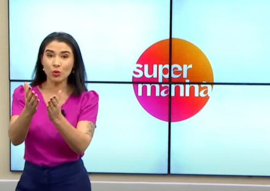 Apresentadora do Programa Super Manhã, Bárbara Mitoso. Reprodução: GNC