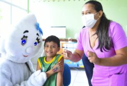 Campanha de vacinação contra a Poliomielite em Boa Vista