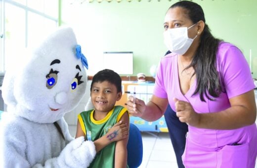 Campanha de vacinação contra a Poliomielite em Boa Vista
