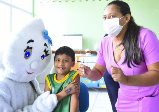 Campanha de vacinação contra a Poliomielite em Boa Vista