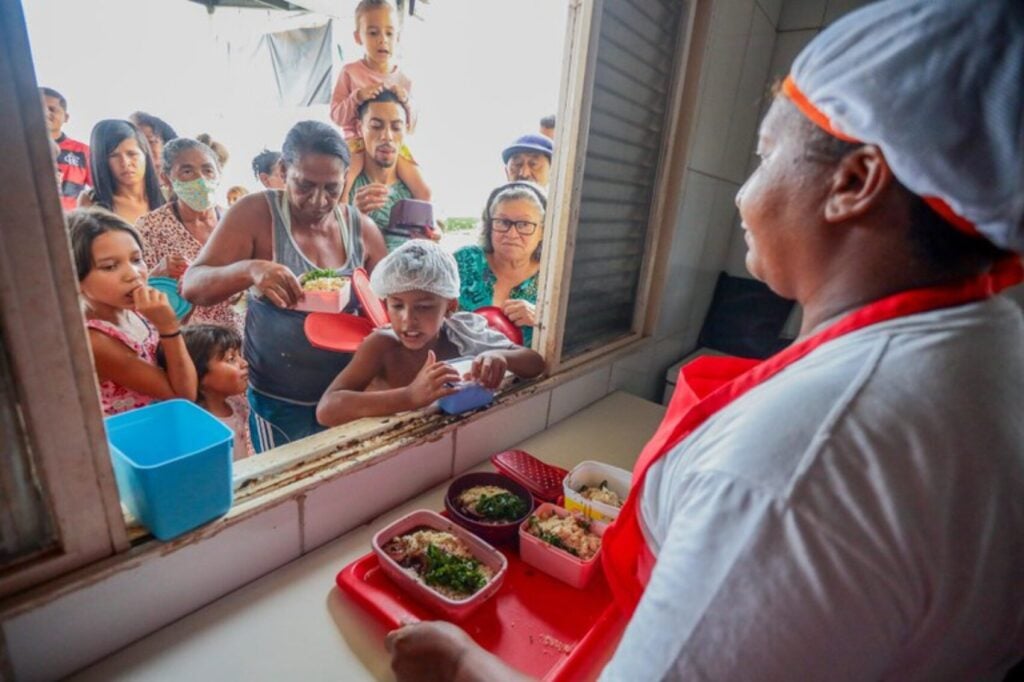 14,7 milhões de pessoas deixaram de passar fome no país no ano passado.Foto: Roberta Aline/ MDS