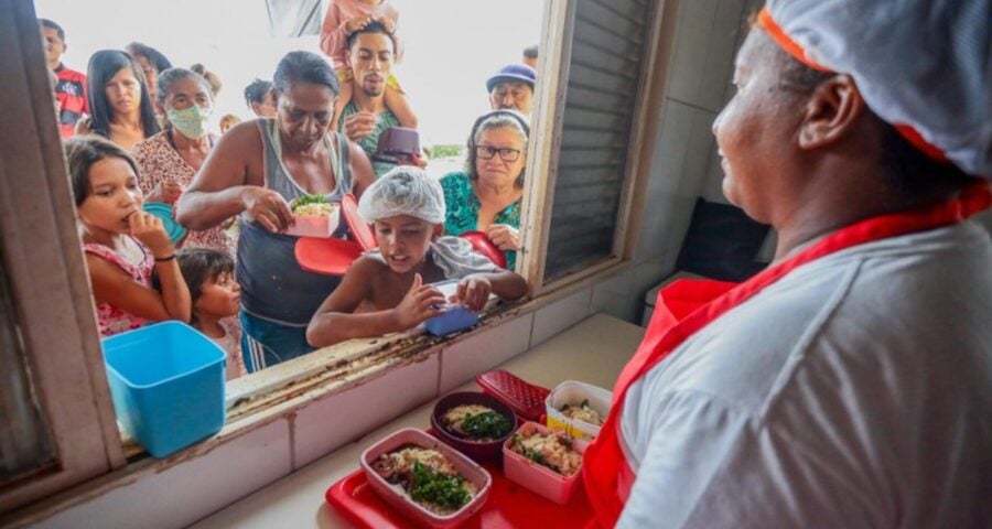 14,7 milhões de pessoas deixaram de passar fome no país no ano passado.Foto: Roberta Aline/ MDS