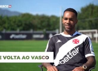 Alex Teixeira falou sobre a volta ao Vasco - Foto: Reprodução: Vasco TV