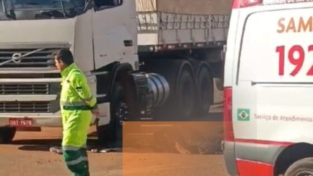 Caminhoneiro morre esmagado por betoneira em MT