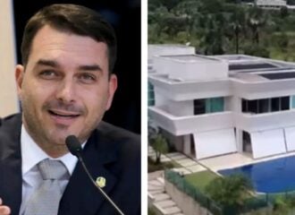 Flávio Bolsonaro quita mansão de R$ 3,4 milhões. Foto: Reprodução