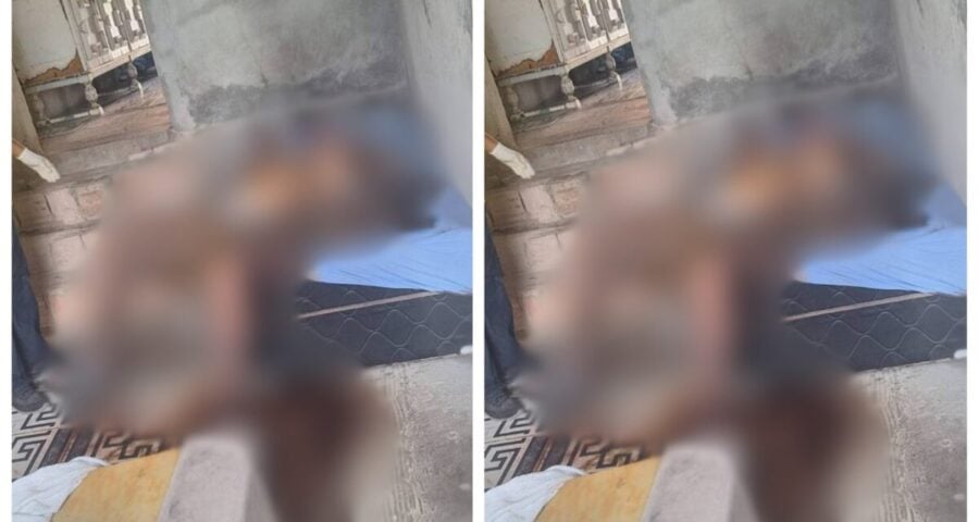 Mulher teve corpo encontrado em cima da cama - Foto: Reprodução/WhatsApp