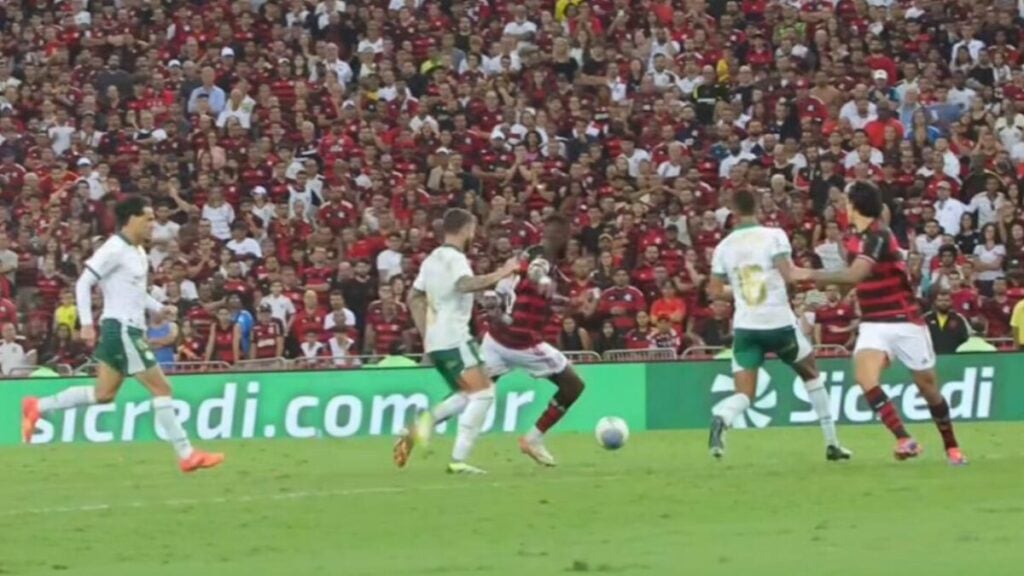 Flamengo venceu o Palmeiras no Maracanã - Foto: Reprodução/Instagram @flamengo