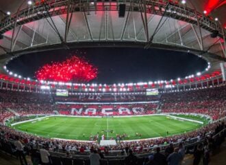 Flamengo pode chegar à liderança do Brasileirão neste domingo (28) - Foto: Paula Reis / CRF