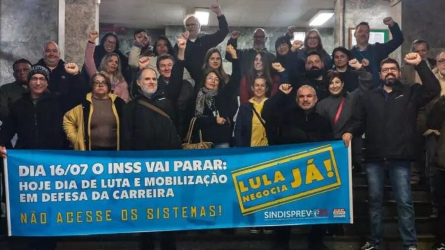 Greve no INSS servidores anunciam paralização por tempo indeterminado