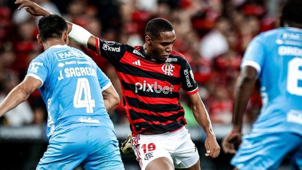 Lorran vai reforçar o sub-20 do Flamengo - Foto: Marcelo Cortes / CRF