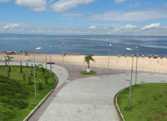 Praia da Ponta Negra em Manaus