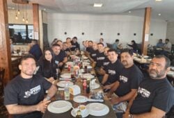 Realizadores do evento Amazon Stars Grappling reuniram-se em um almoço especial