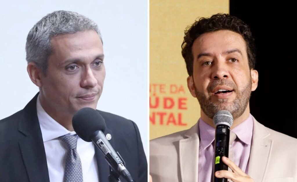 Os deputados federais Gustavo Gayer (PL-GO) e André Janones (Avante-MG) trocam críticas desde o ataque a tiros contra Donald Trump