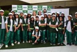 Crianças participam do Projeto Sanitarista Mirim