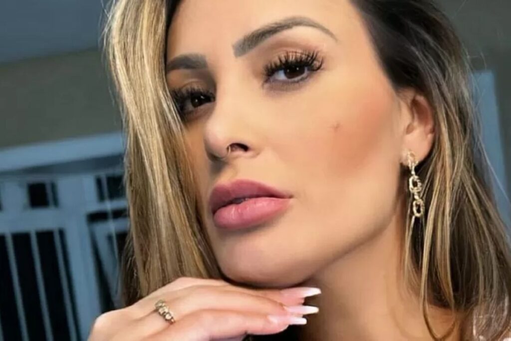 Andressa Urach fez uma nova tatuagem na perna. Imagem: Reprodução/Instagram