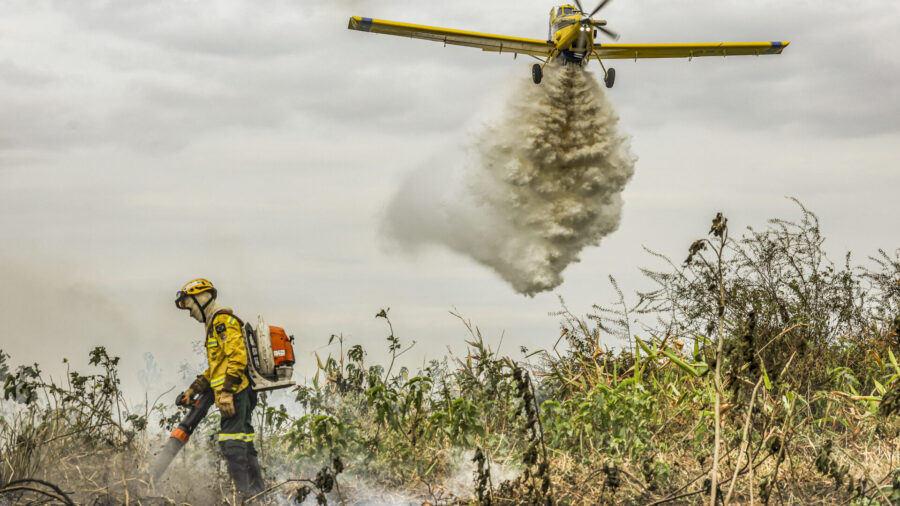 Governo Federal libera novos recursos para combater incêndios no Pantanal