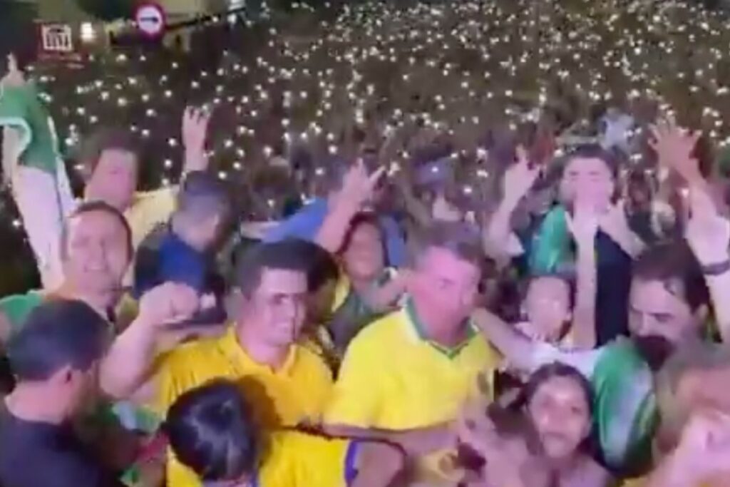 Bolsonaro foi recebido por apoiadores no Pará. Imagem: Reprodução/X