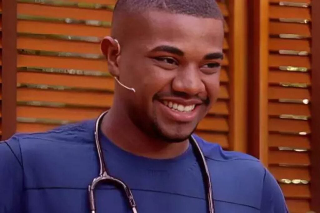 Davi sempre falou do sonho em se tornar médico. Imagem: Reprodução/TV Globo