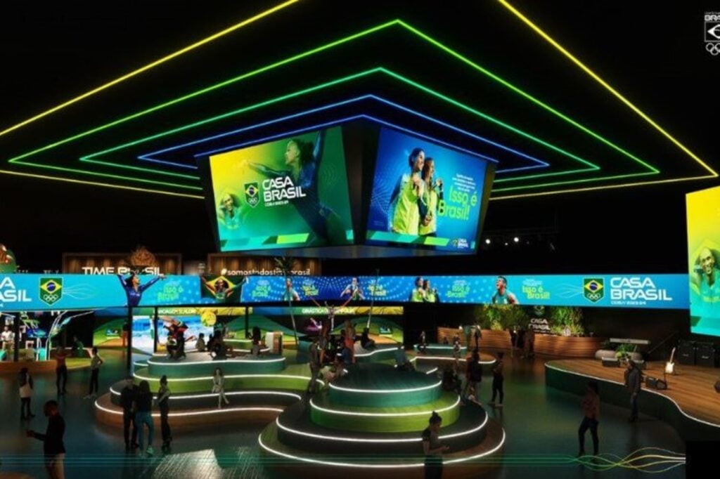Casa Brasil funcionará todos os dias durante as Olimpíadas 2024