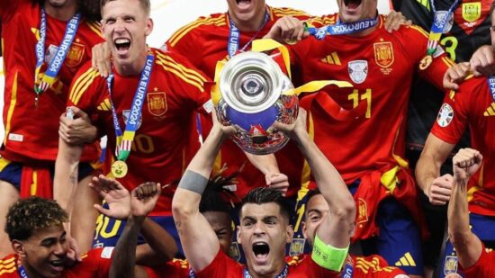 Espanha conquista a Eurocopa pela quarta vez - Foto: Reprodução: @euro