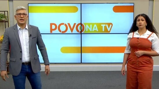 Valter Frota e Layana Pampolho - Foto: Reprodução/TV Norte Amazonas