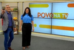 Valter Frota e Layana Pampolho - Foto: Reprodução/TV Norte Amazonas