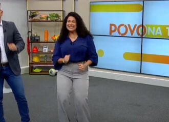 Valter Frota e Layana Pampolho - Foto: Reprodução/TV Norte Amazonas