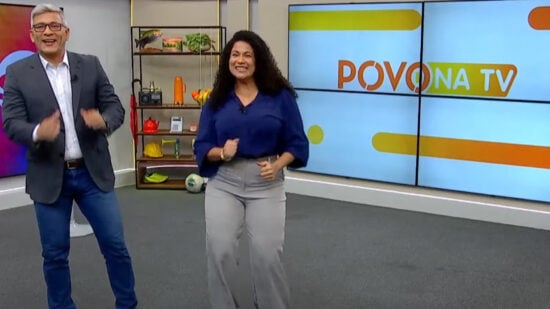 Valter Frota e Layana Pampolho - Foto: Reprodução/TV Norte Amazonas