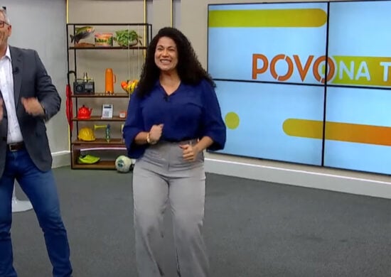 Valter Frota e Layana Pampolho - Foto: Reprodução/TV Norte Amazonas