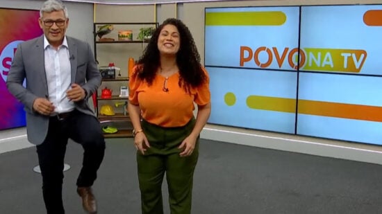 Valter Frota e Layana Pampolho - Foto: Reprodução/TV Norte Amazonas