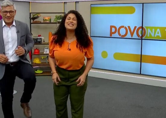 Valter Frota e Layana Pampolho - Foto: Reprodução/TV Norte Amazonas