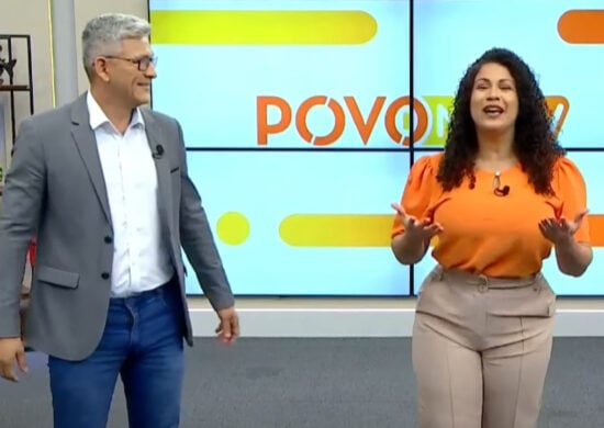 Valter Frota e Layana Pampolho - Foto: Reprodução/TV Norte Amazonas