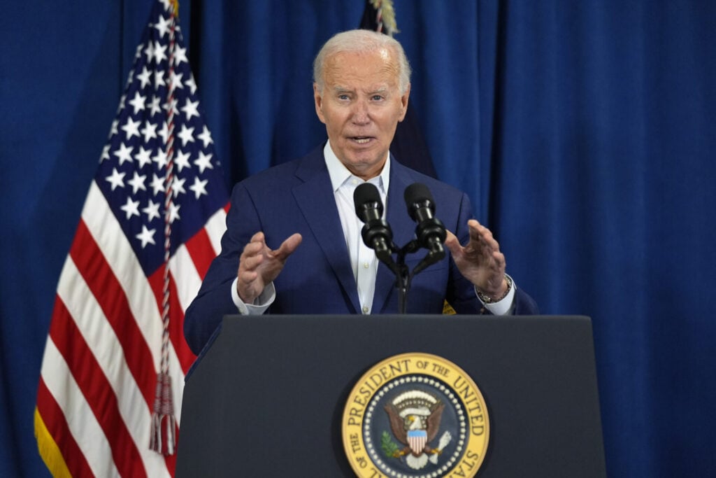 Joe Biden desiste de sua reeleição - Foto: Manuel Balce Ceneta/Associated Press/Estadão Conteúdo