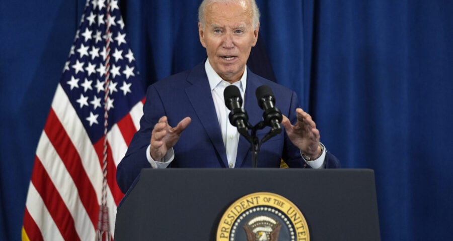 Joe Biden desiste de sua reeleição - Foto: Manuel Balce Ceneta/Associated Press/Estadão Conteúdo