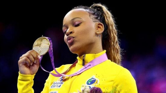 Rebeca Andrade é destaque na Ginástica Artística - Foto: Reprodução/Instagram/@rebecarandrade