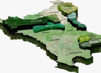 Mapa 3D de Roraima