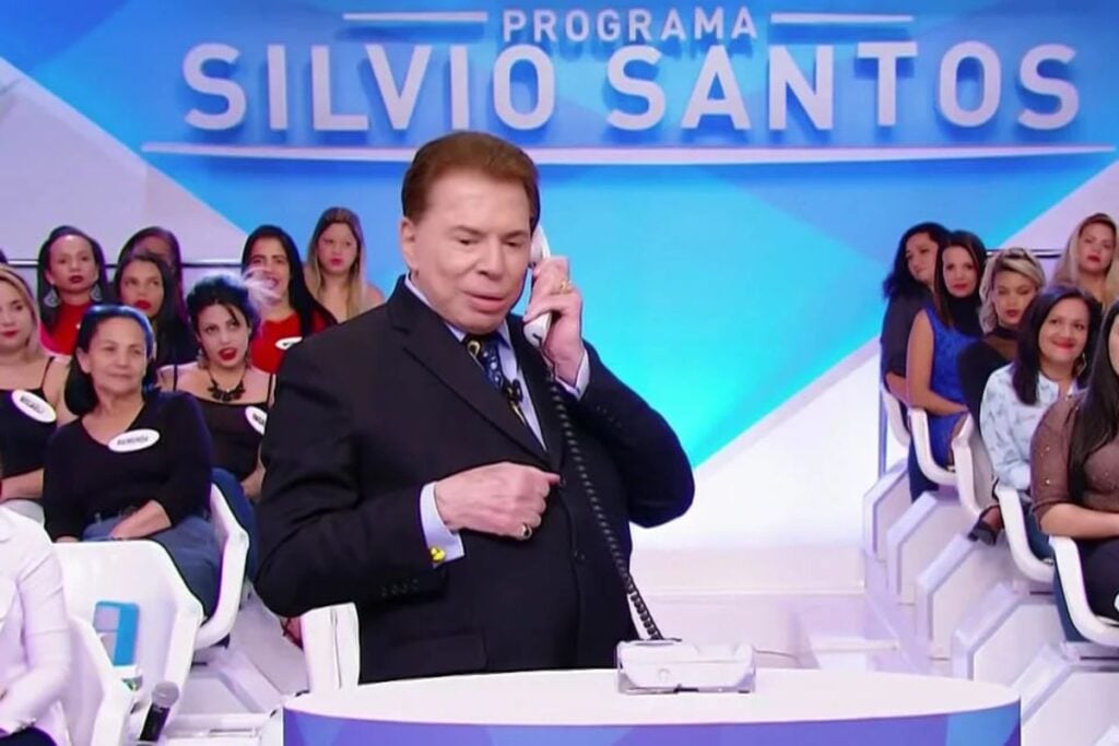 Silvio Santos está internado desde a noite de terça (16). Imagem: Reprodução/SBT