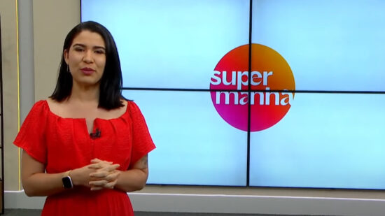 Apresentadora do Programa Super Manhã, Bárbara Mitoso. Foto: Reprodução/TV Norte Amazonas