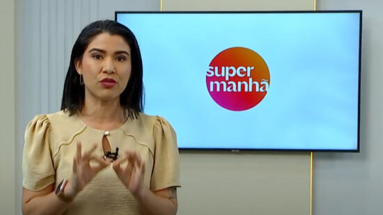 Apresentadora do Programa Super Manhã, Bárbara Mitoso. Foto: Reprodução/TV Norte Amazonas