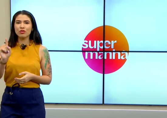 Apresentadora do Programa Super Manhã, Bárbara Mitoso. Foto: Reprodução/TV Norte Amazonas