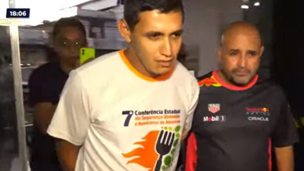 Suposto estuprador foi preso por suspeita de atuação em Manaus - Foto: TV Norte