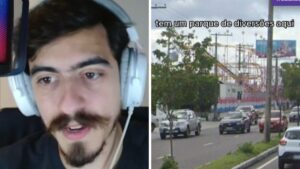 Influenciador viraliza no TikTok descobrindo Manaus em Geoguessr - Foto: Reprodução/Instagram/@geopaschh