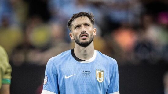 Viña sofreu com o desgaste muscular na Copa Anérica - Foto: @copaamerica